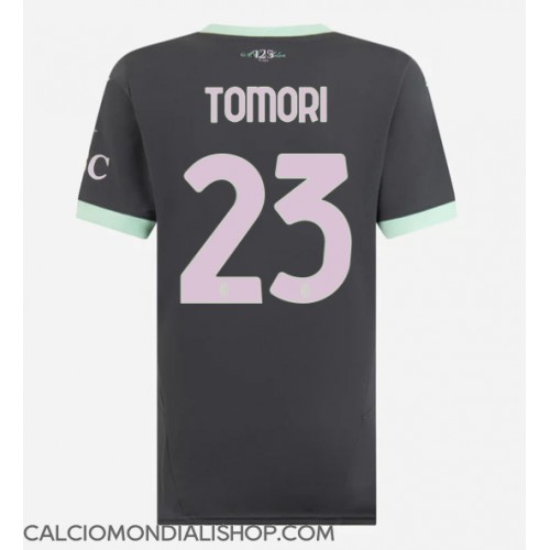 Maglie da calcio AC Milan Fikayo Tomori #23 Terza Maglia Femminile 2024-25 Manica Corta